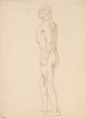 Маркова Валентина Петровна. Обнаженный (двухсторонняя работа)